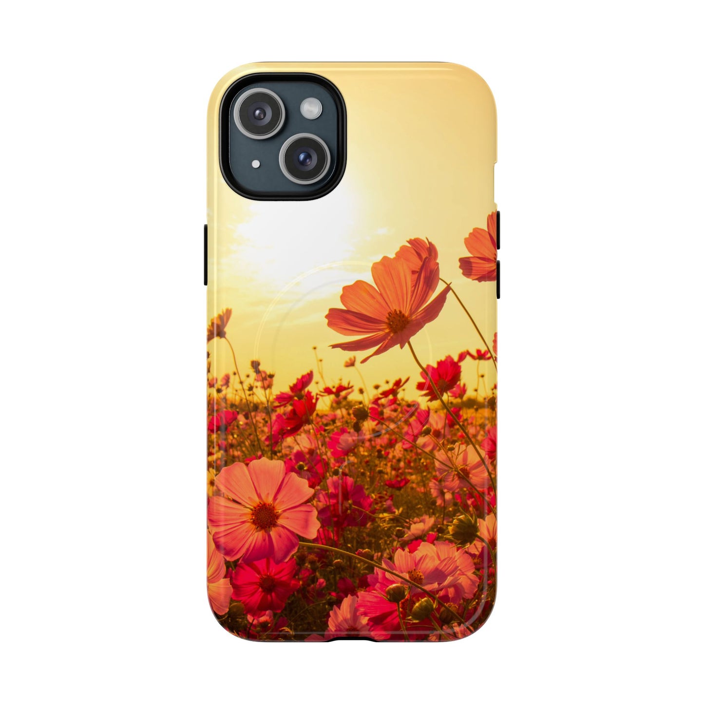 Tough Magnetic Phone Case – Vibrant Floral and Stylish Protection for Nature Lovers