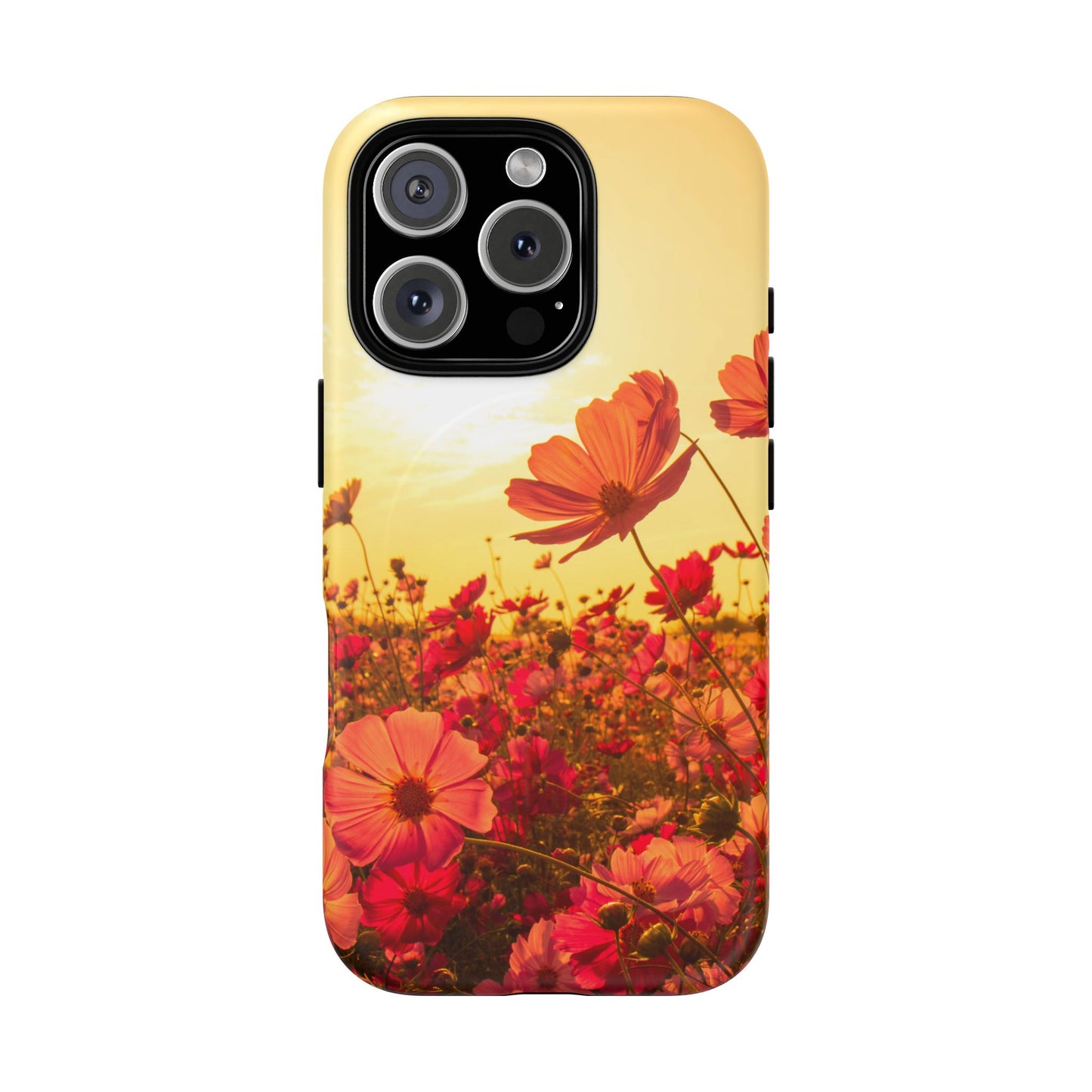 Tough Magnetic Phone Case – Vibrant Floral and Stylish Protection for Nature Lovers