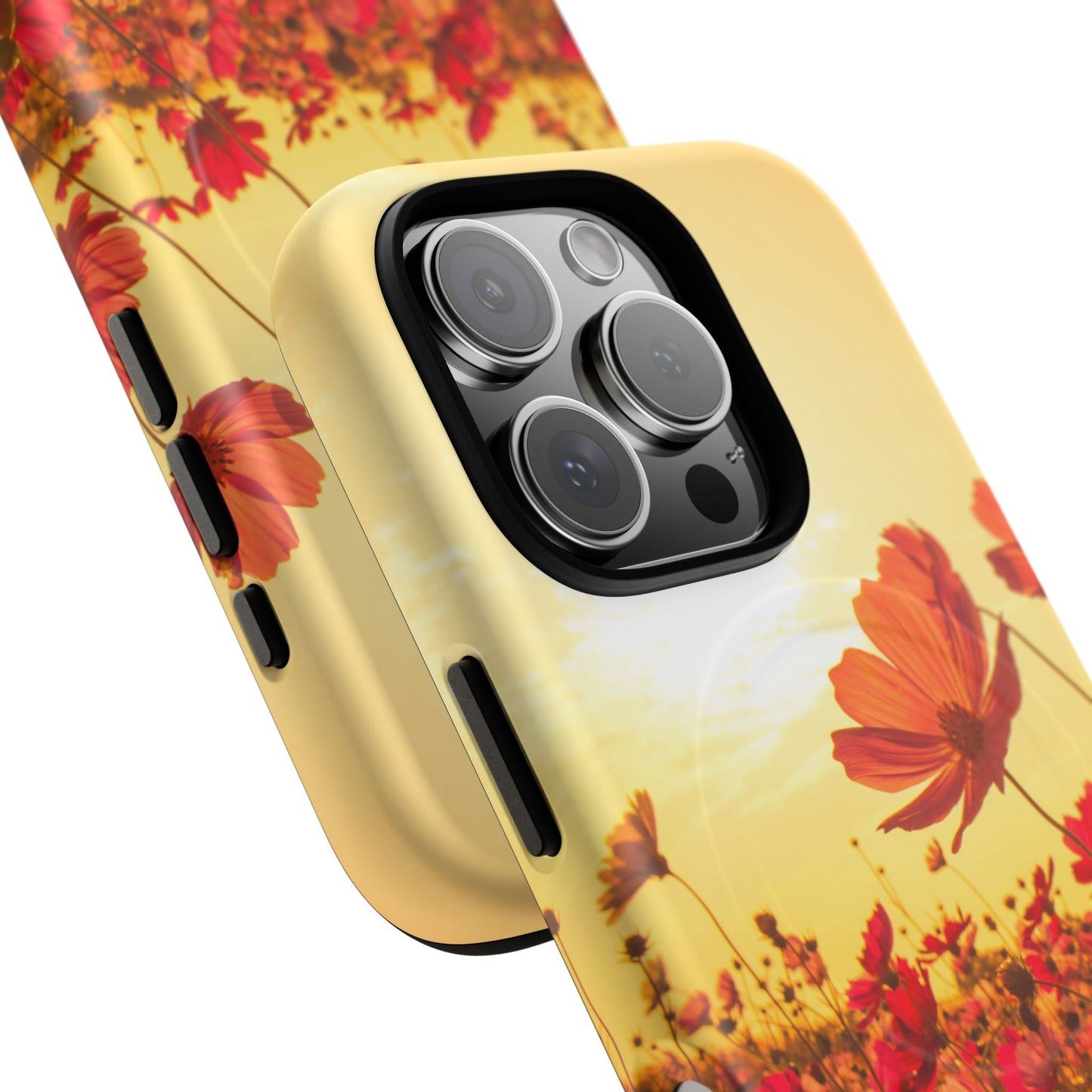 Tough Magnetic Phone Case – Vibrant Floral and Stylish Protection for Nature Lovers