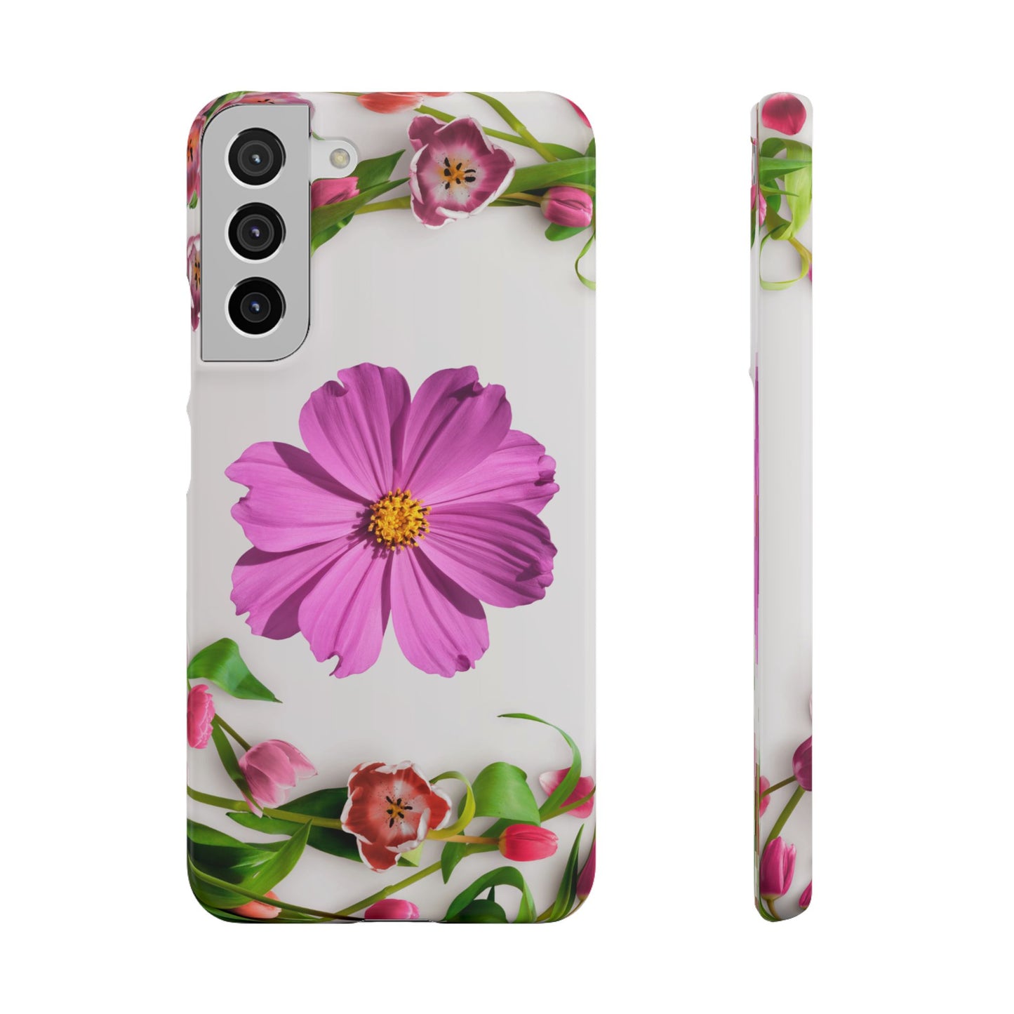 Snap Case- Elegant Flower Design