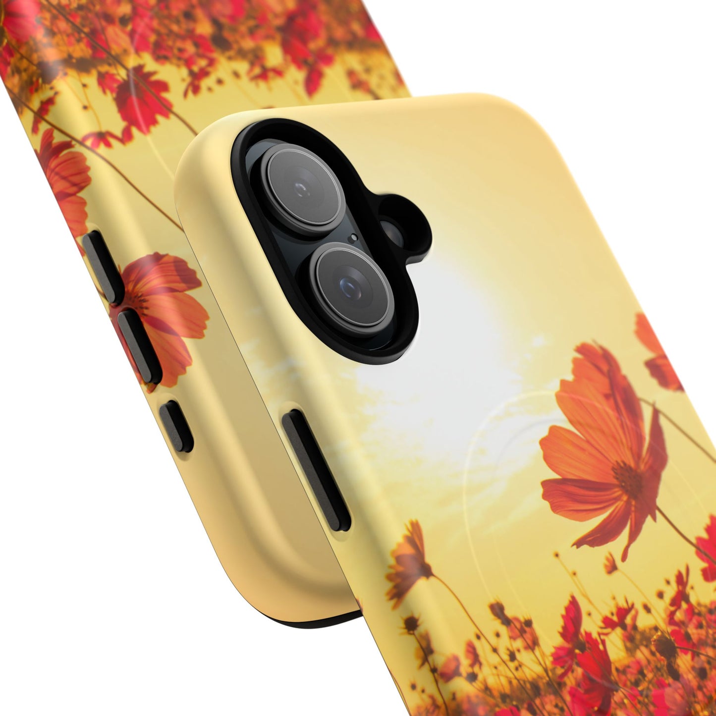 Tough Magnetic Phone Case – Vibrant Floral and Stylish Protection for Nature Lovers