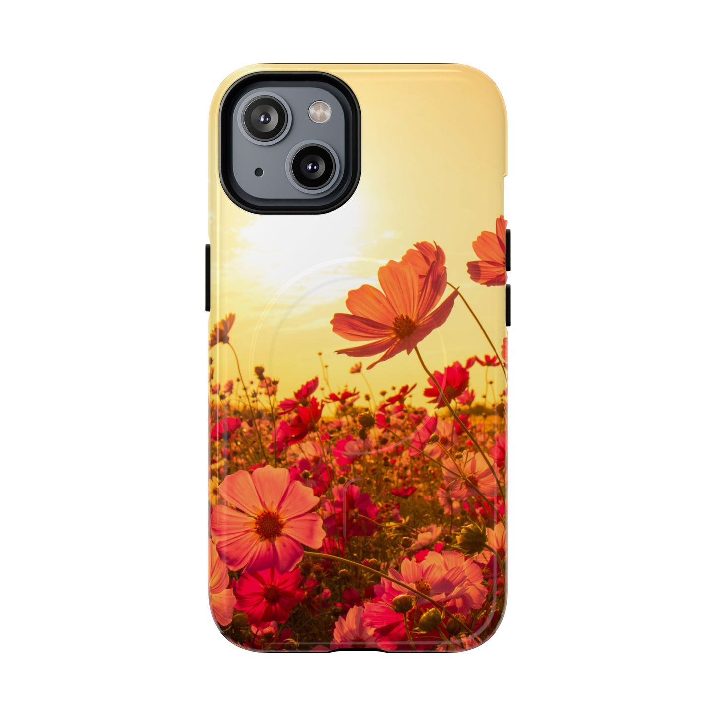 Tough Magnetic Phone Case – Vibrant Floral and Stylish Protection for Nature Lovers