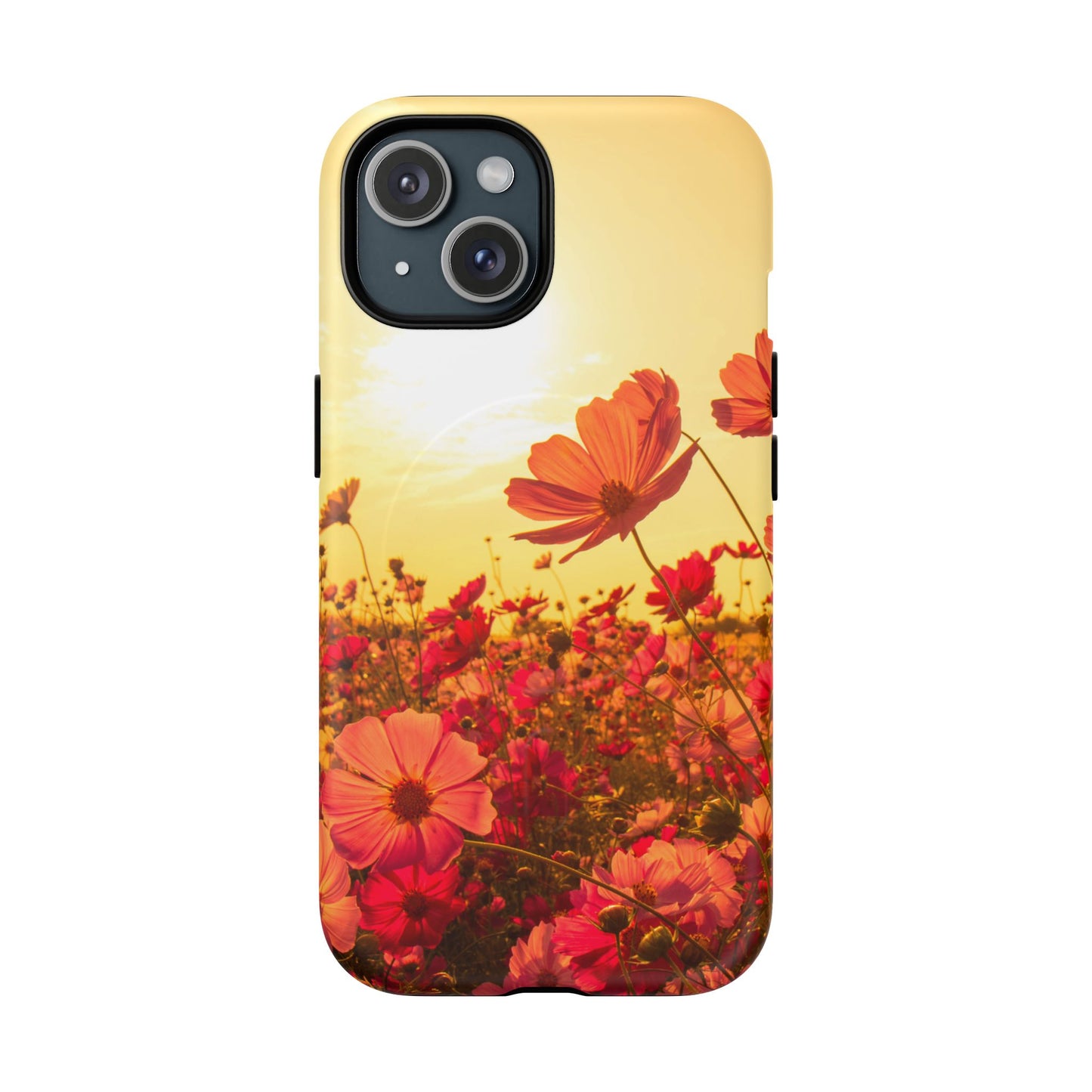 Tough Magnetic Phone Case – Vibrant Floral and Stylish Protection for Nature Lovers