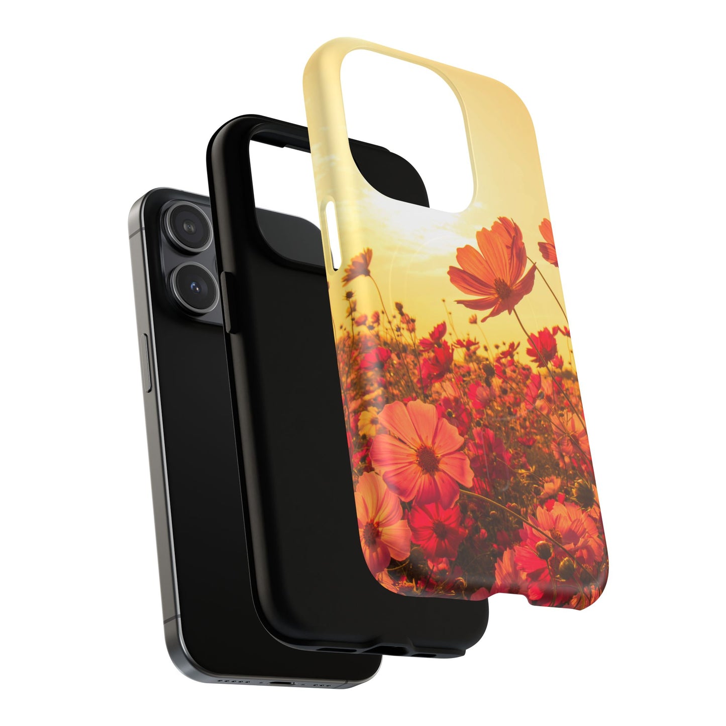 Tough Magnetic Phone Case – Vibrant Floral and Stylish Protection for Nature Lovers