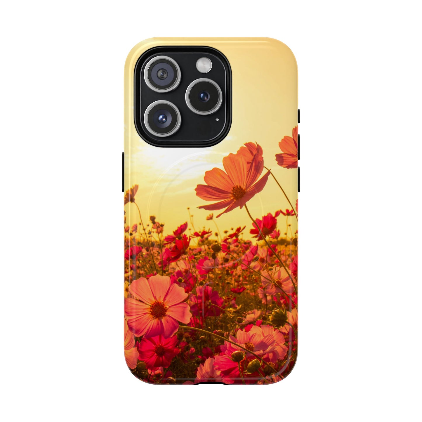 Tough Magnetic Phone Case – Vibrant Floral and Stylish Protection for Nature Lovers