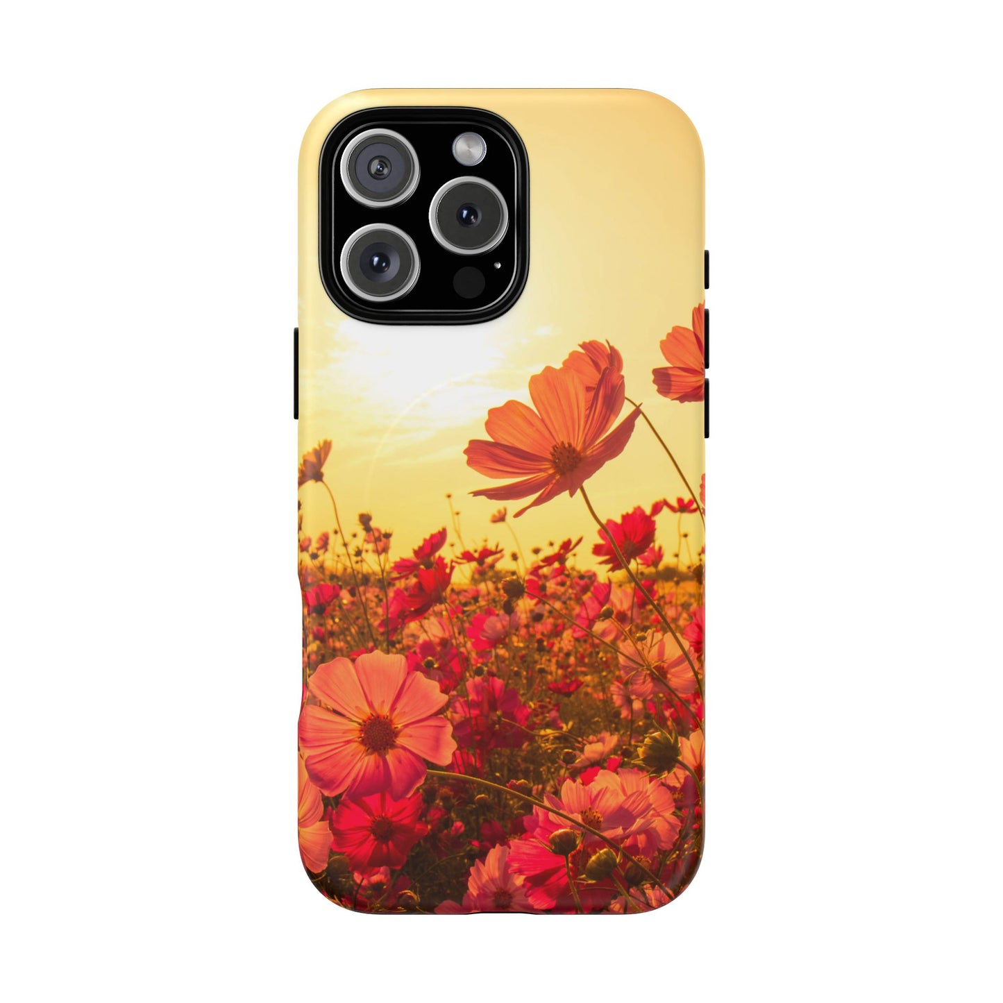Tough Magnetic Phone Case – Vibrant Floral and Stylish Protection for Nature Lovers