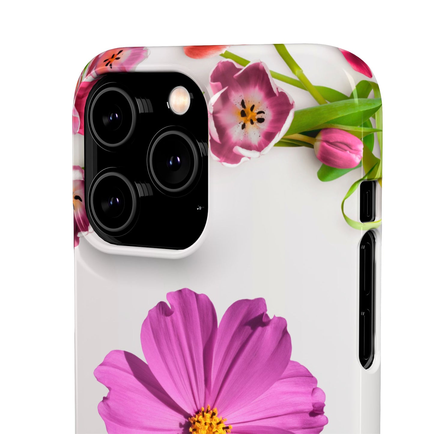 Snap Case- Elegant Flower Design