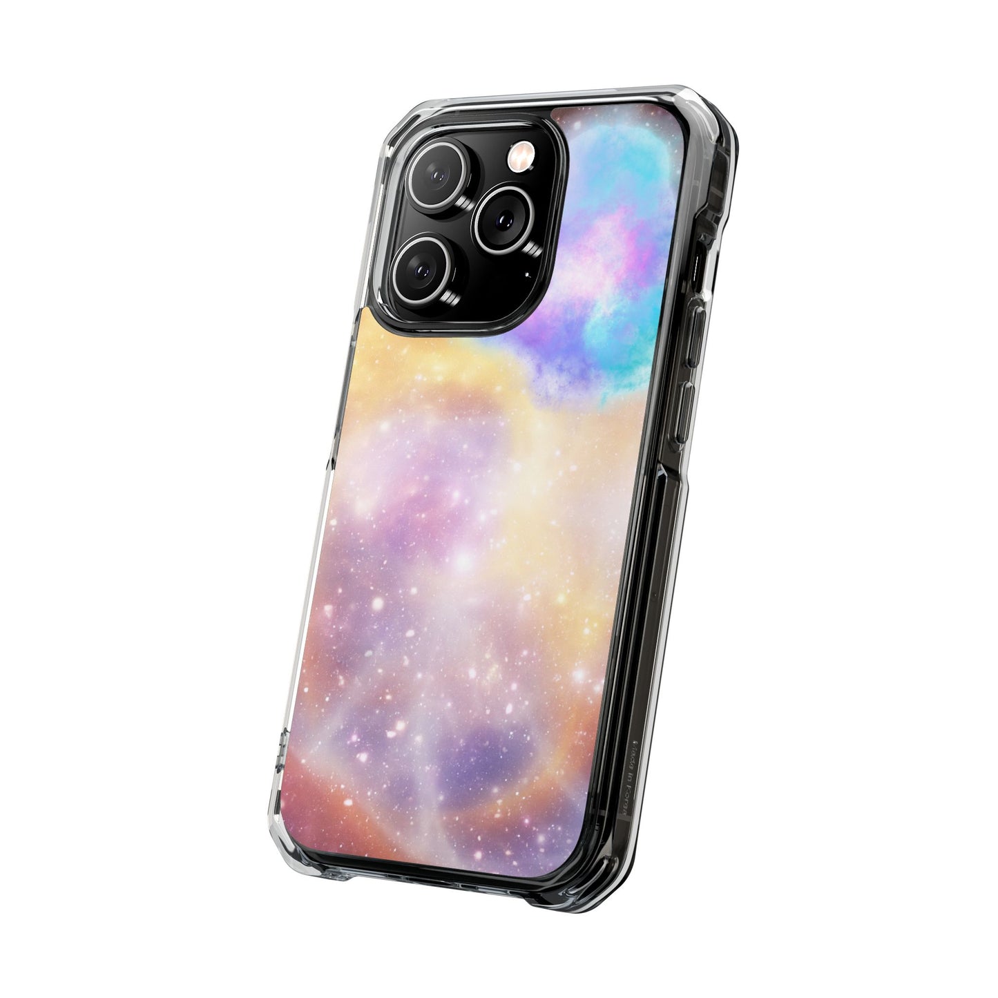 Magnetic Clear Phone Case - Cosmic Colors