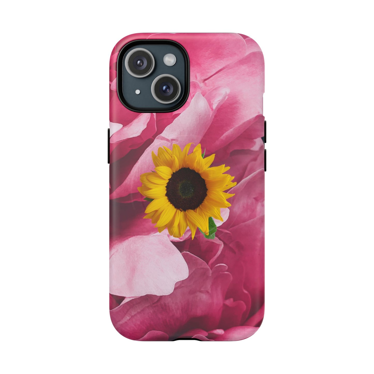 Tough Magnetic Phone Case- Sunflower Design