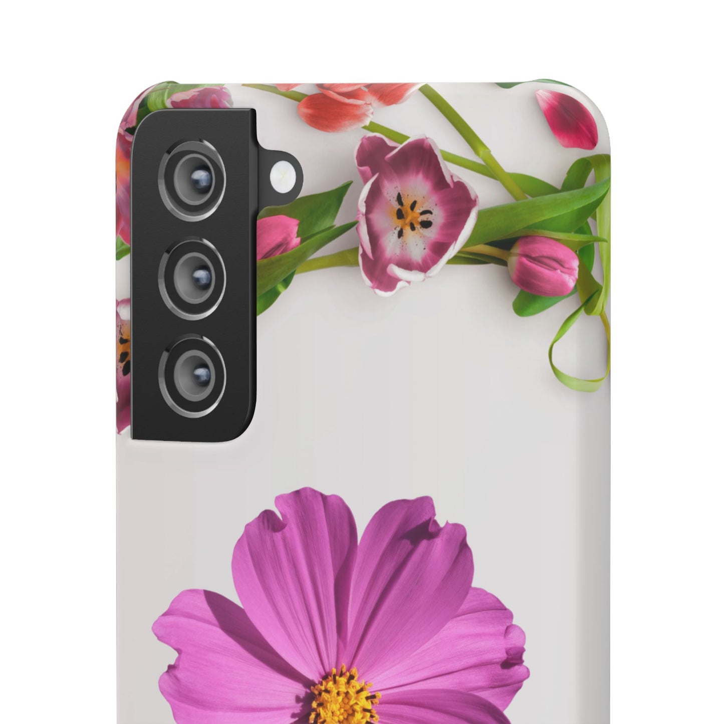 Snap Case- Elegant Flower Design