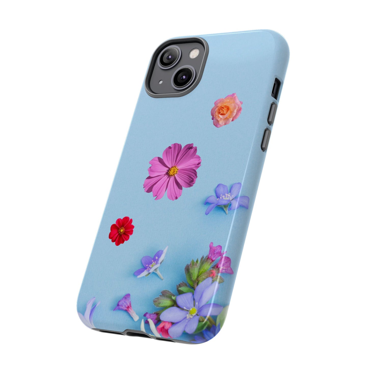 Tough Phone Case - Colorful Flower Design for Spring & Summer