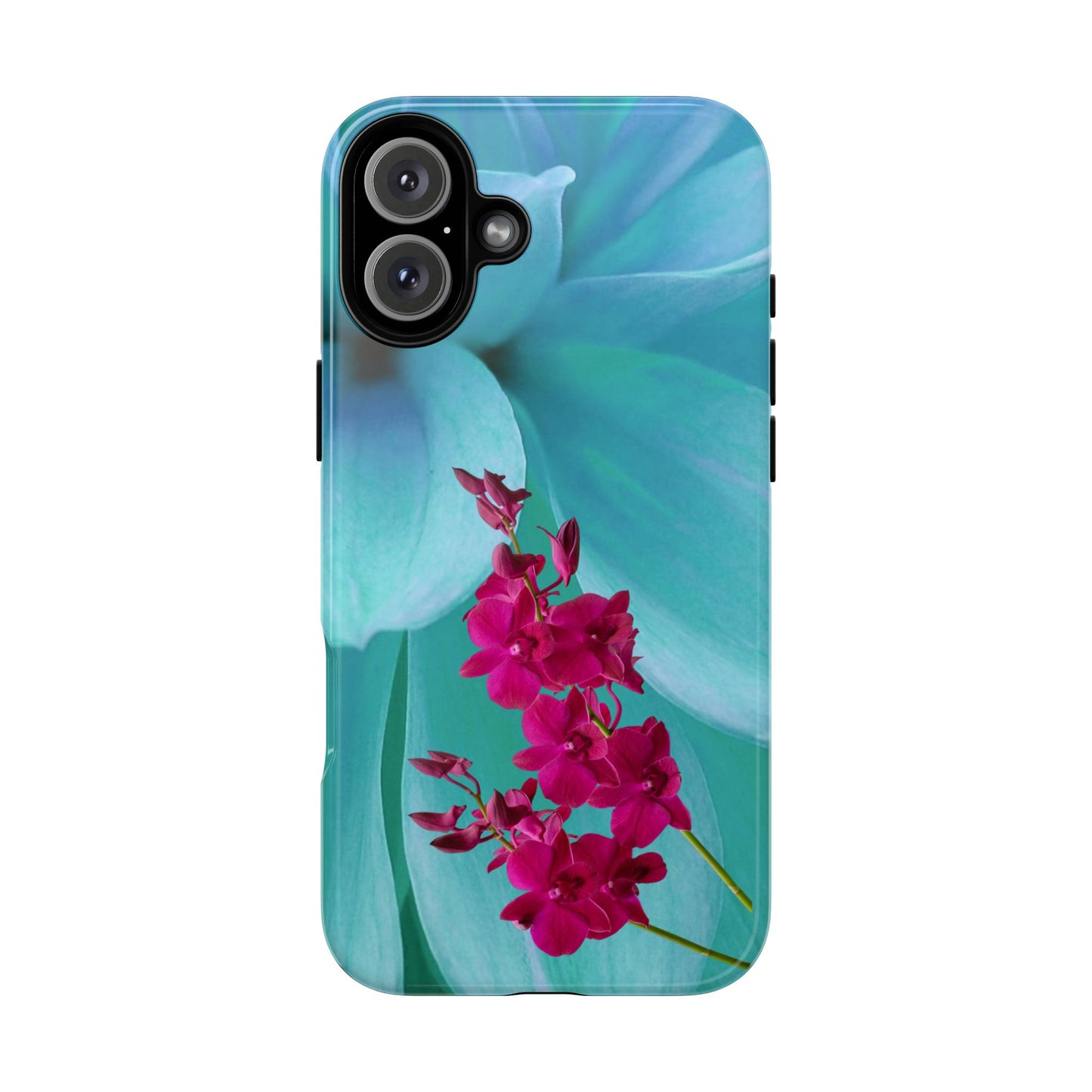 Tough Phone Case - Elegant Orchid Design