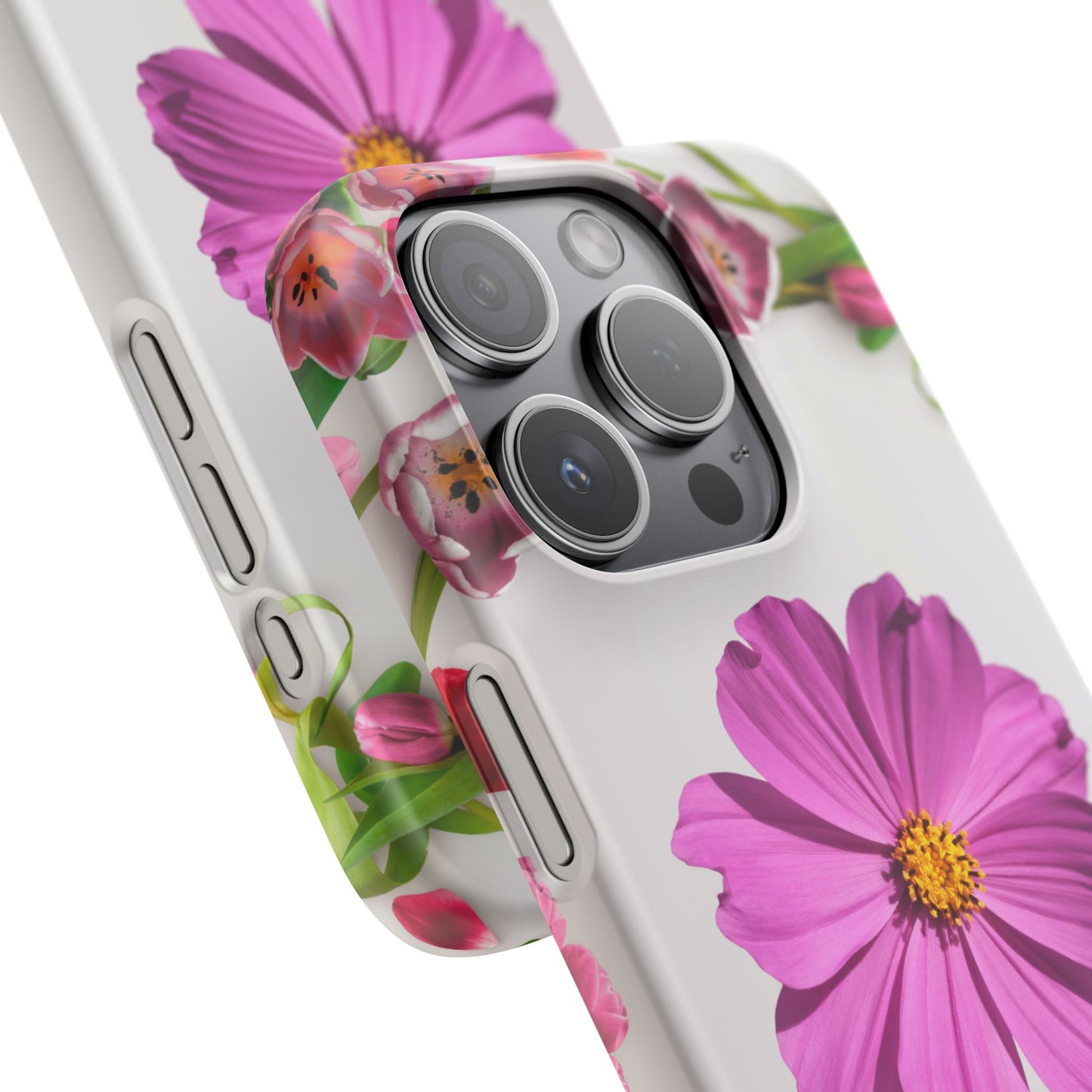 Snap Case- Elegant Flower Design