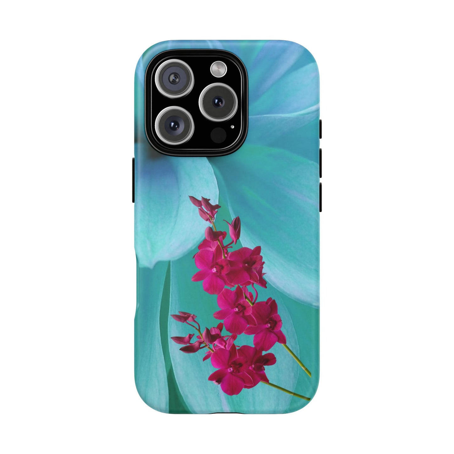 Tough Phone Case - Elegant Orchid Design