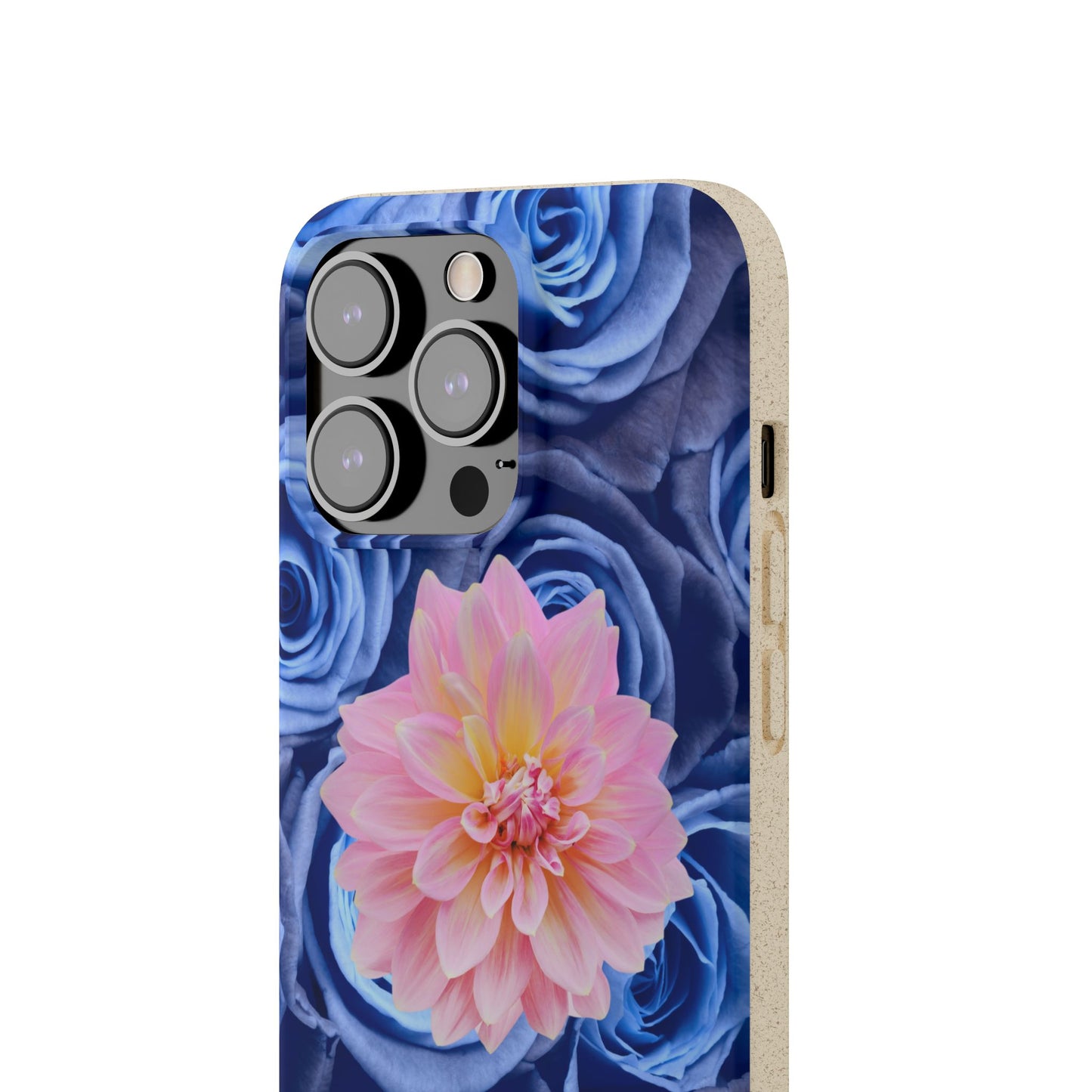 Biodegradable Cases- Blue Roses Design