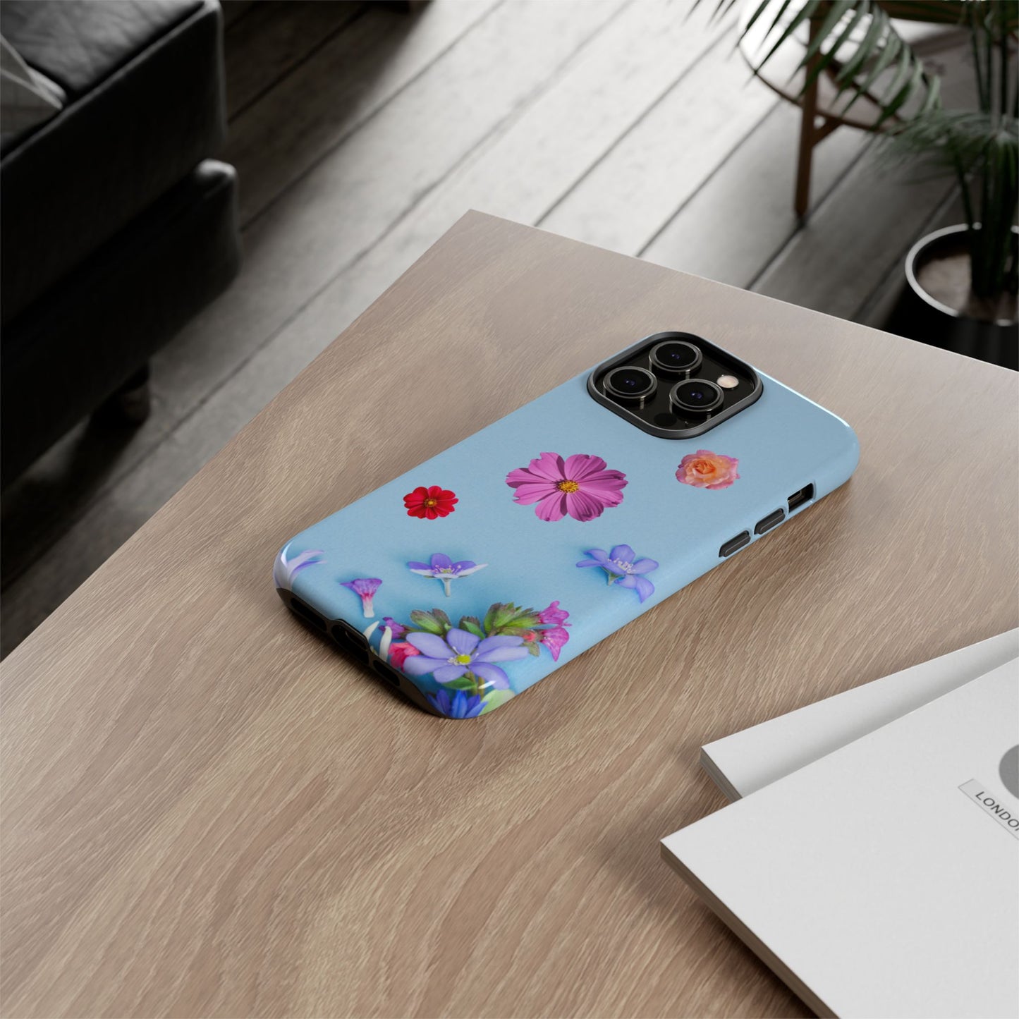 Tough Phone Case - Colorful Flower Design for Spring & Summer