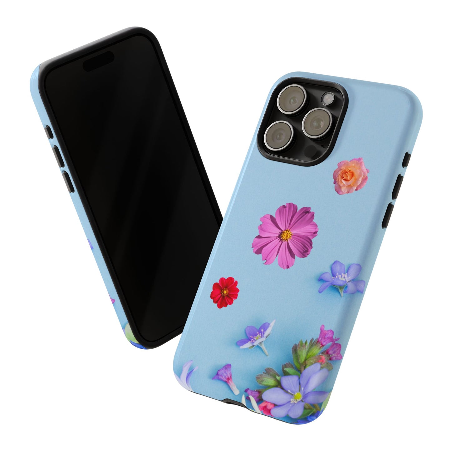 Tough Phone Case - Colorful Flower Design for Spring & Summer