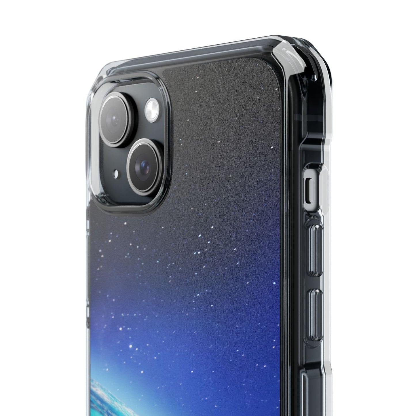 Magnetic Clear Impact Case - Galaxy Earth