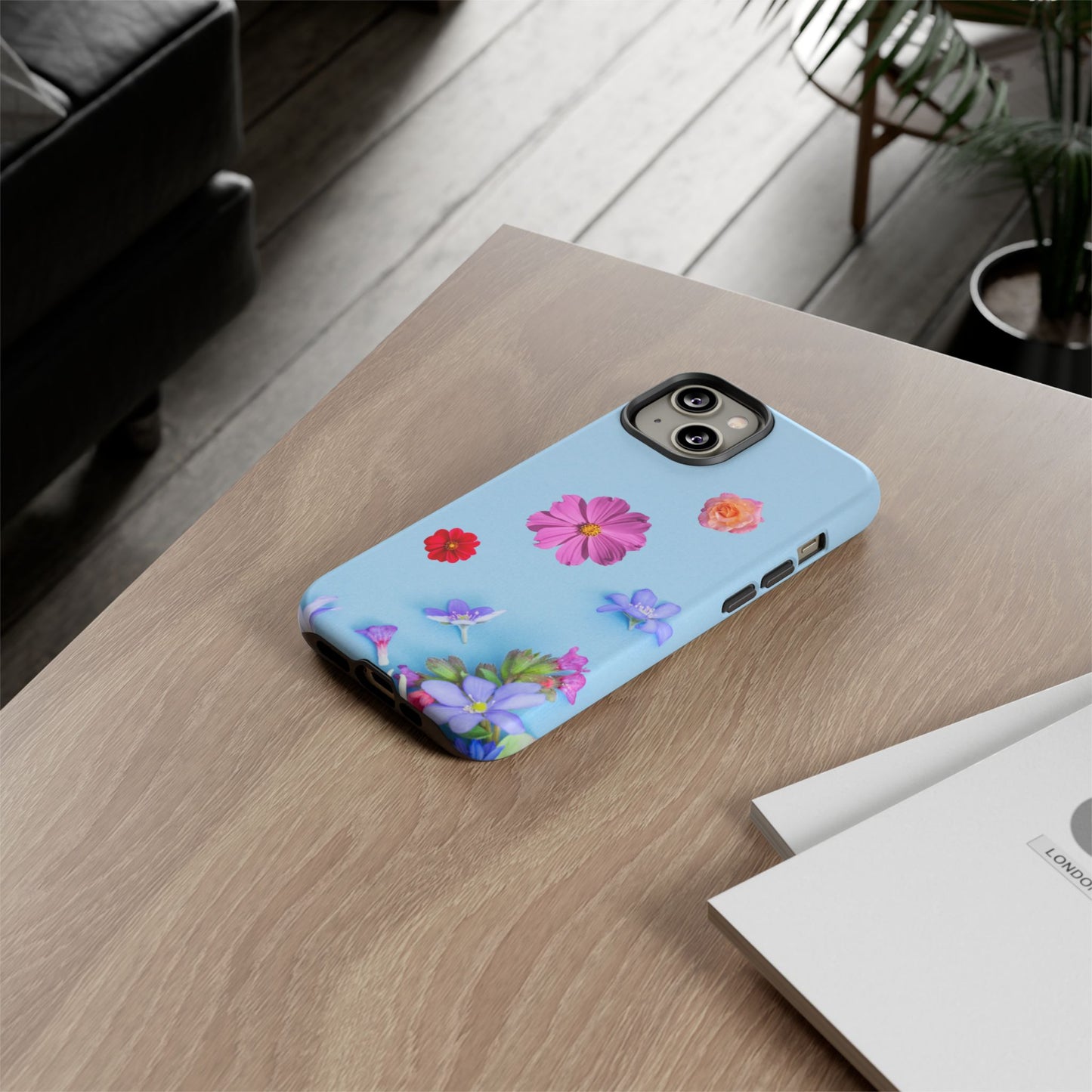 Tough Phone Case - Colorful Flower Design for Spring & Summer