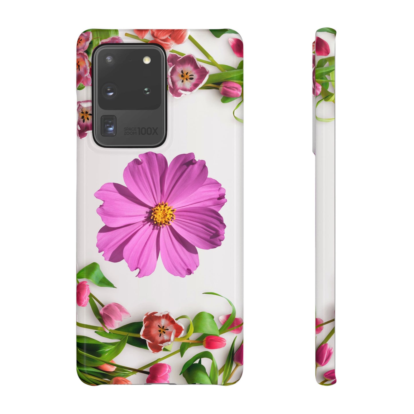 Snap Case- Elegant Flower Design