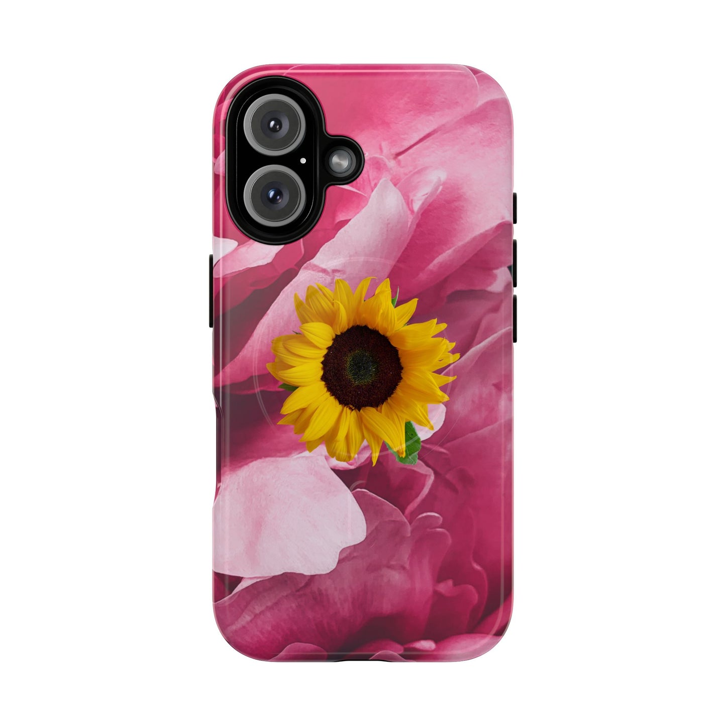 Tough Magnetic Phone Case- Sunflower Design