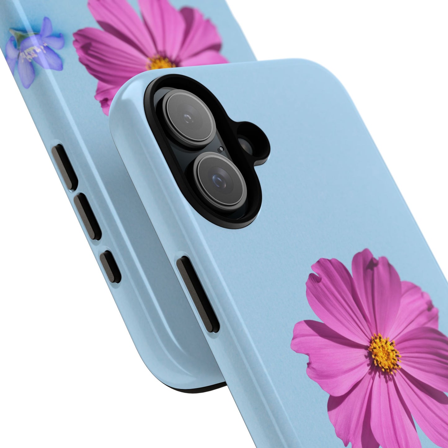 Tough Phone Case - Durable Protection with Vibrant Flower Design