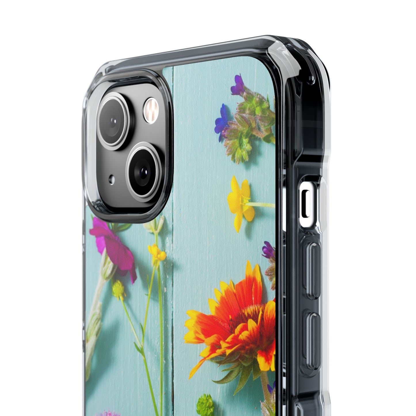 Magnetic Clear Impact Cases- Blossom Field