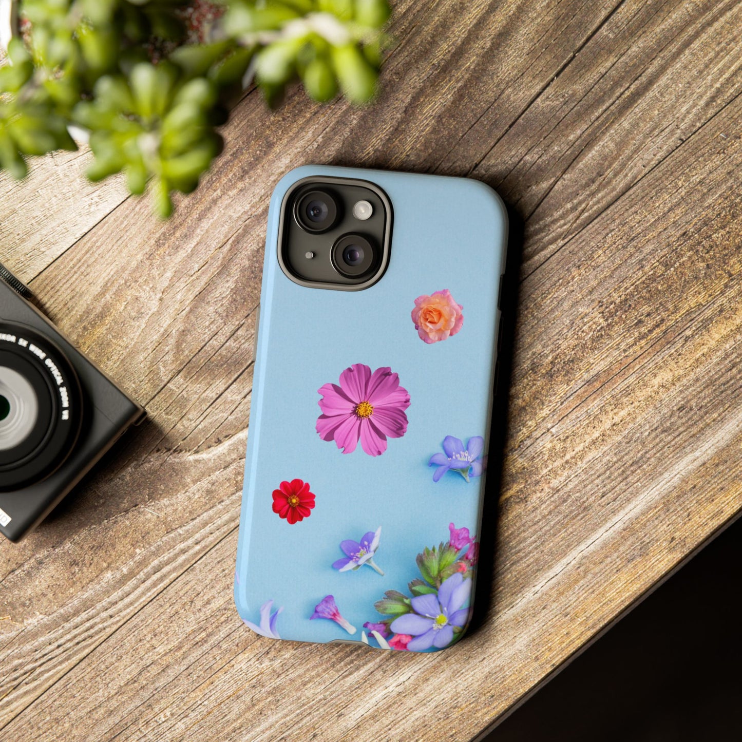 Tough Phone Case - Colorful Flower Design for Spring & Summer