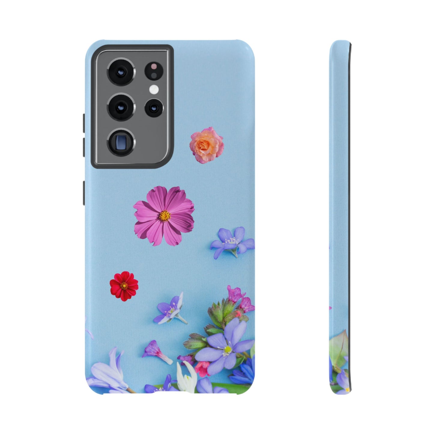 Tough Phone Case - Colorful Flower Design for Spring & Summer