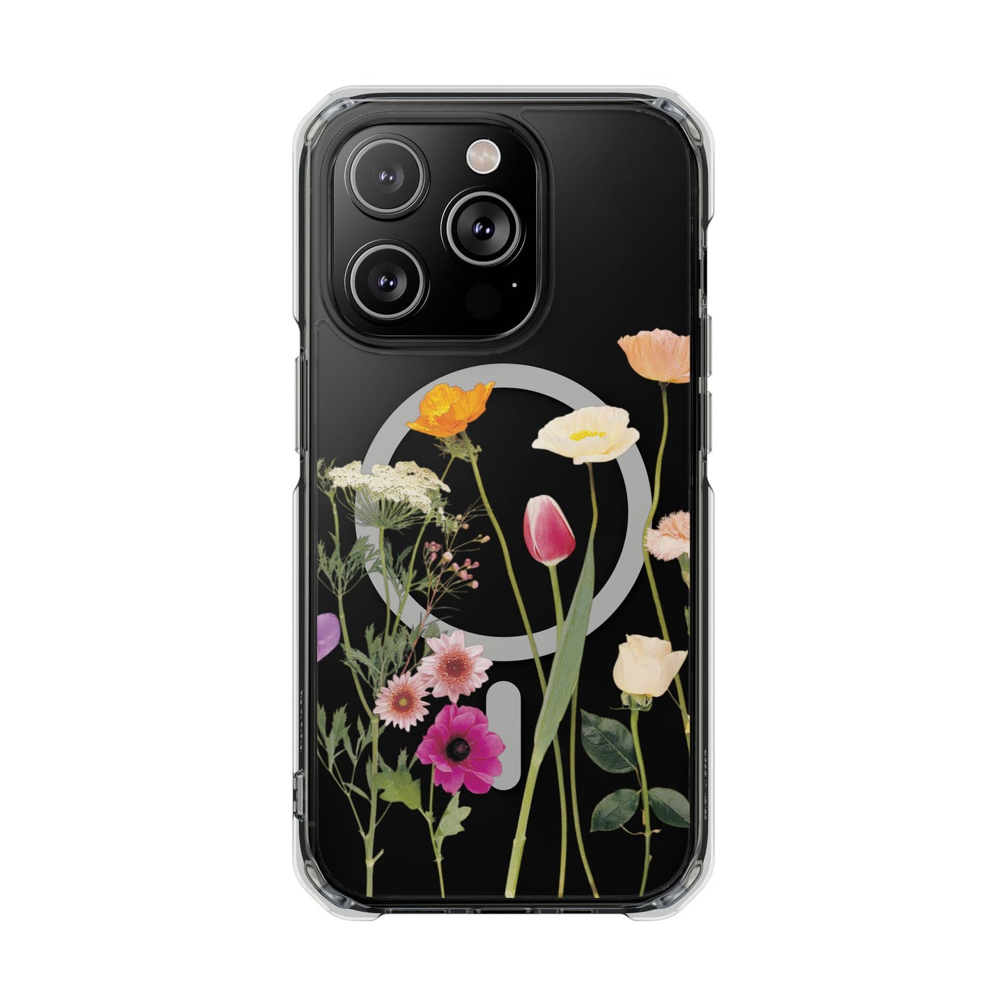 Magnetic Clear iPhone Case - Impact Protection for Nature Lovers