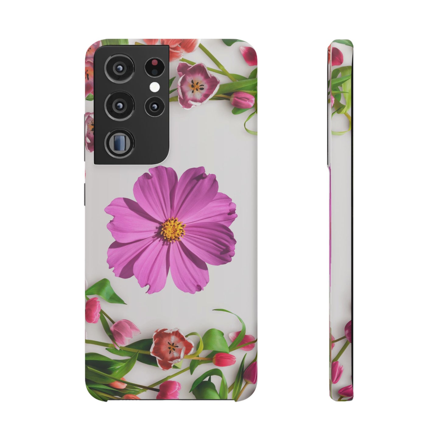 Snap Case- Elegant Flower Design