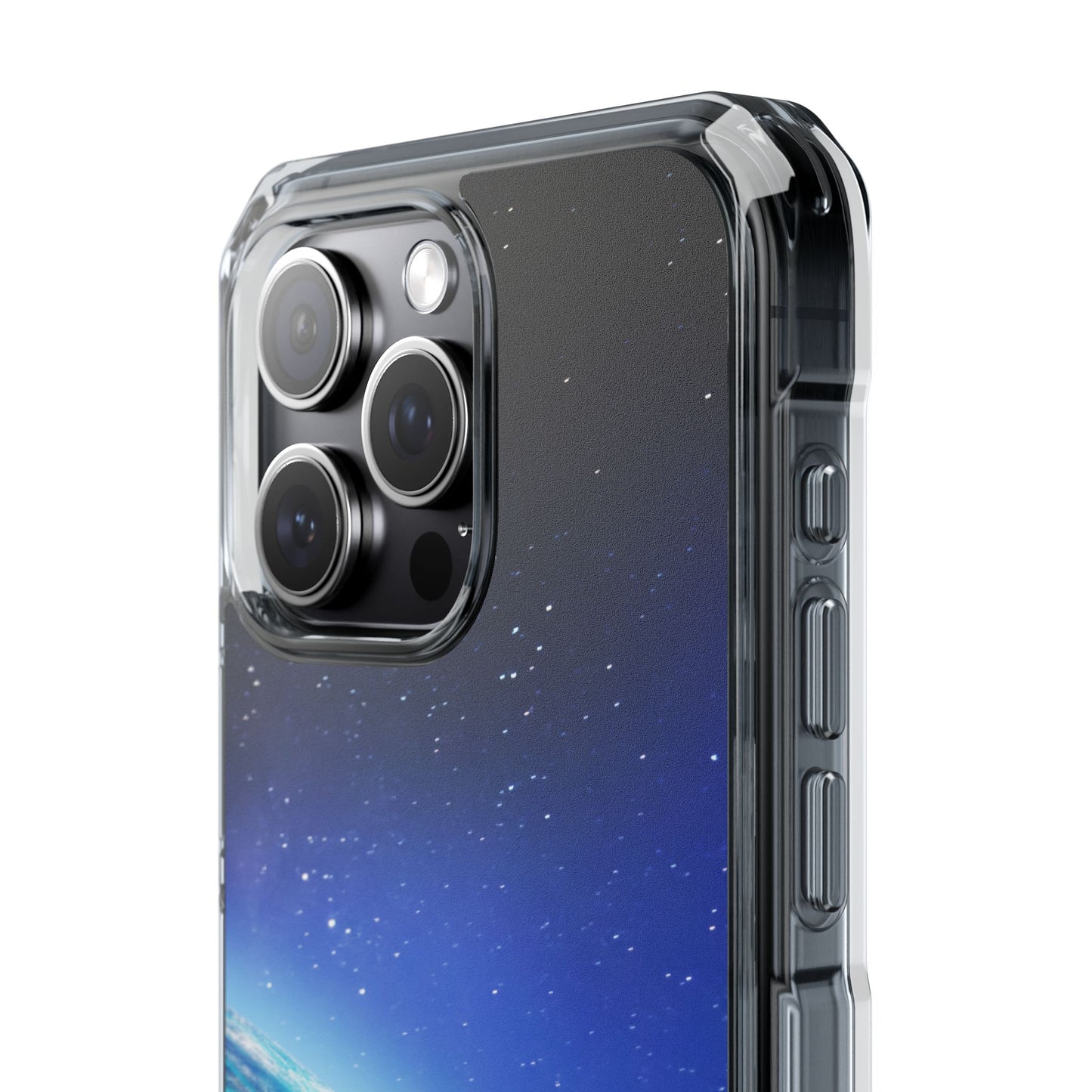 Magnetic Clear Impact Case - Galaxy Earth