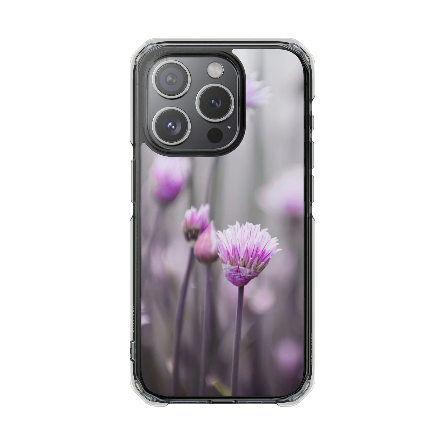 Magnetic Clear Impact Case - Protective Phone Case with Nature Design