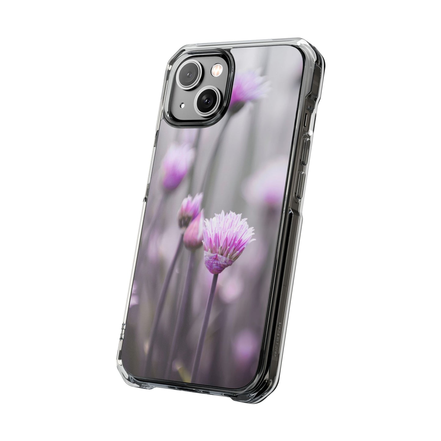 Magnetic Clear Impact Case - Protective Phone Case with Nature Design