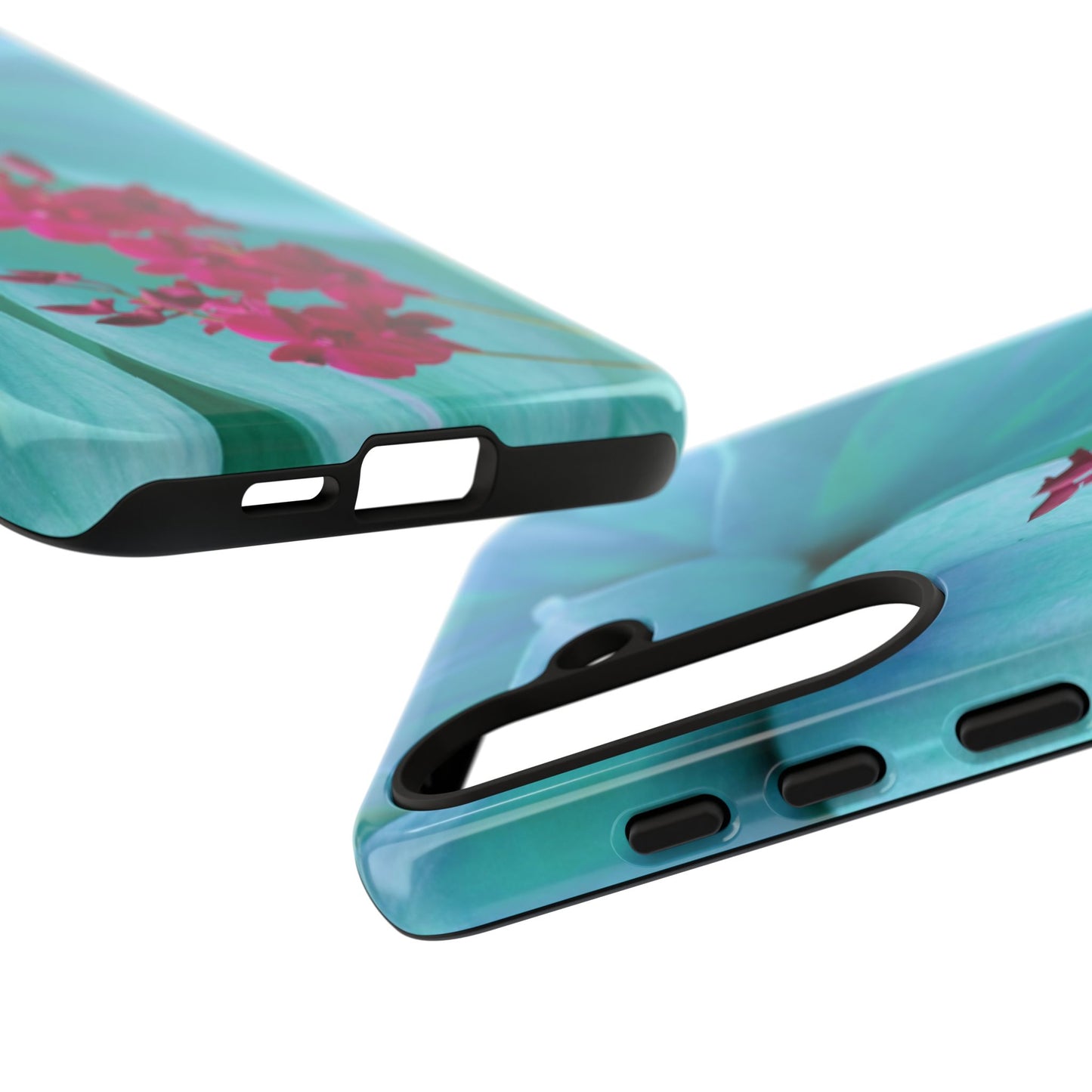 Tough Phone Case - Elegant Orchid Design