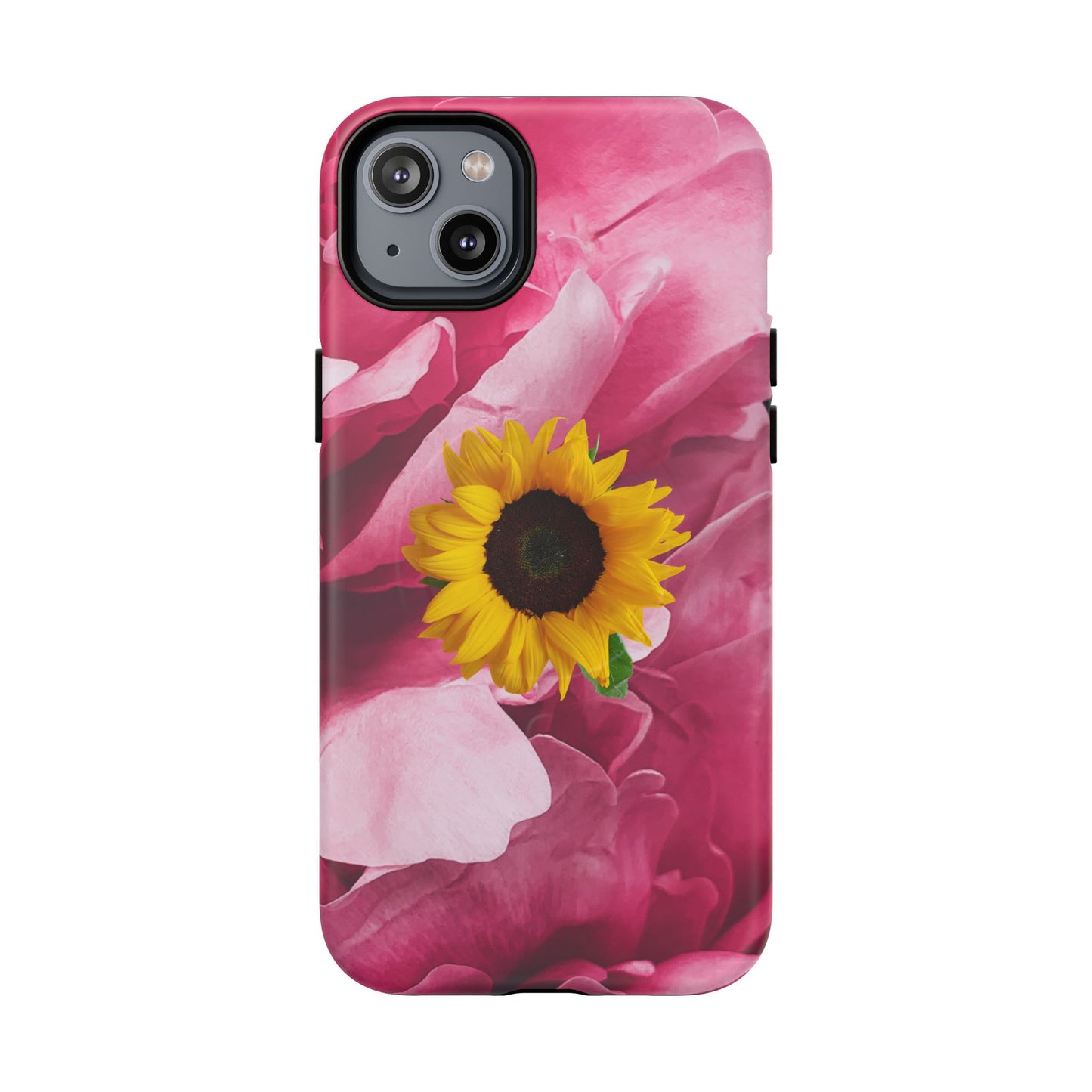 Tough Magnetic Phone Case- Sunflower Design