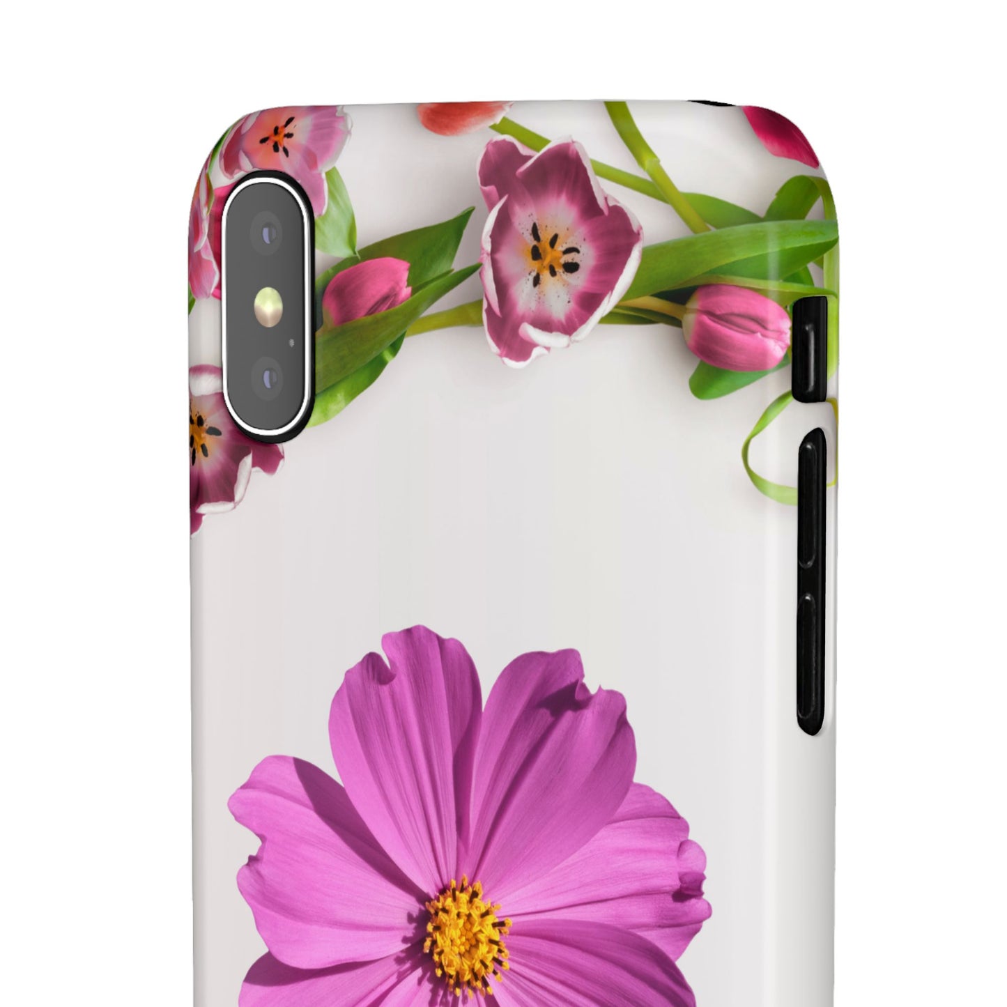 Snap Case- Elegant Flower Design