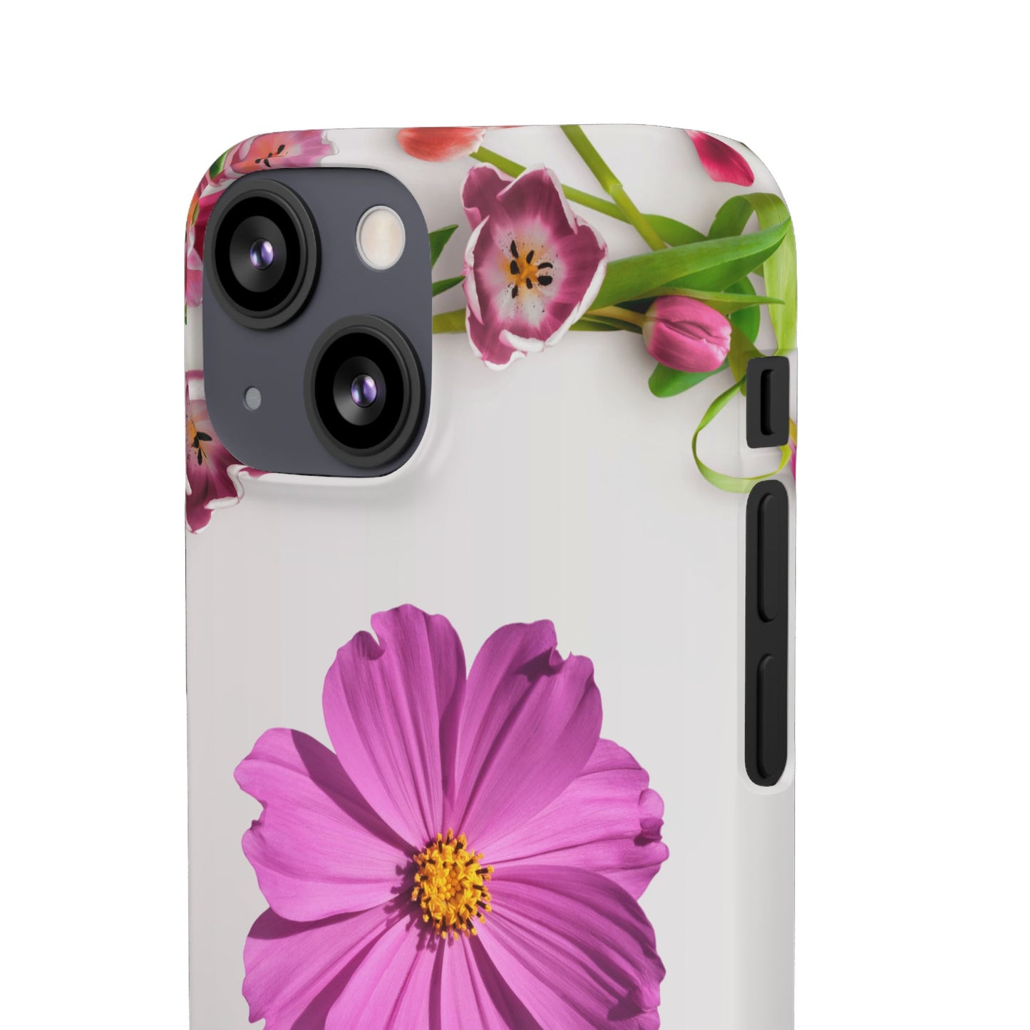 Snap Case- Elegant Flower Design