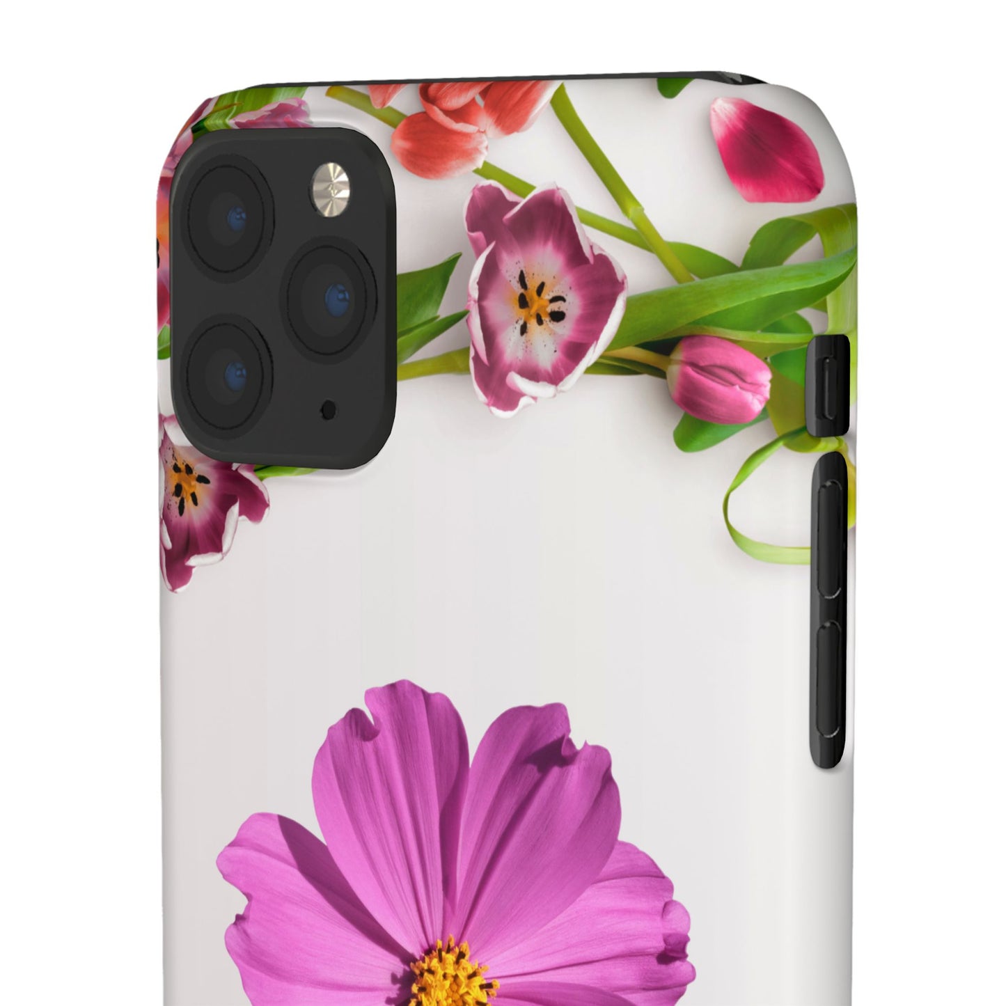 Snap Case- Elegant Flower Design