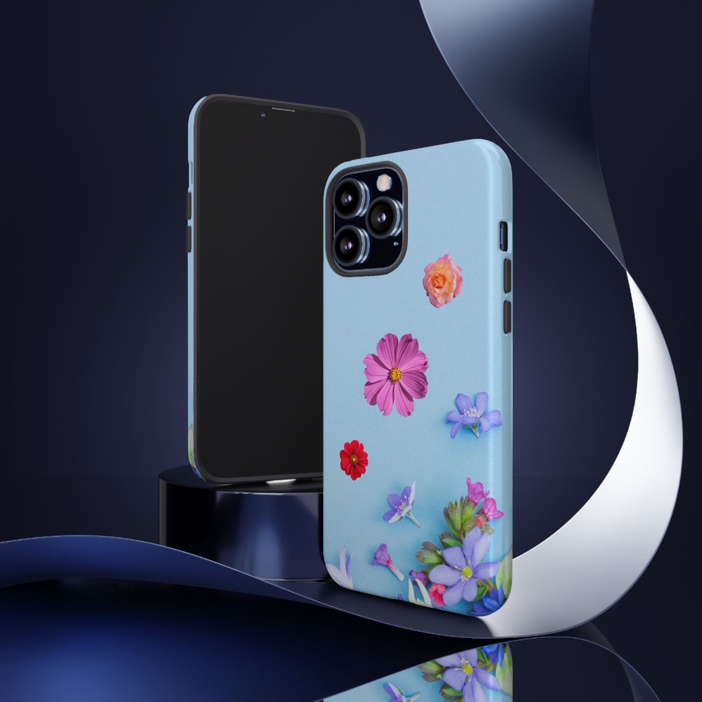 Tough Phone Case - Colorful Flower Design for Spring & Summer