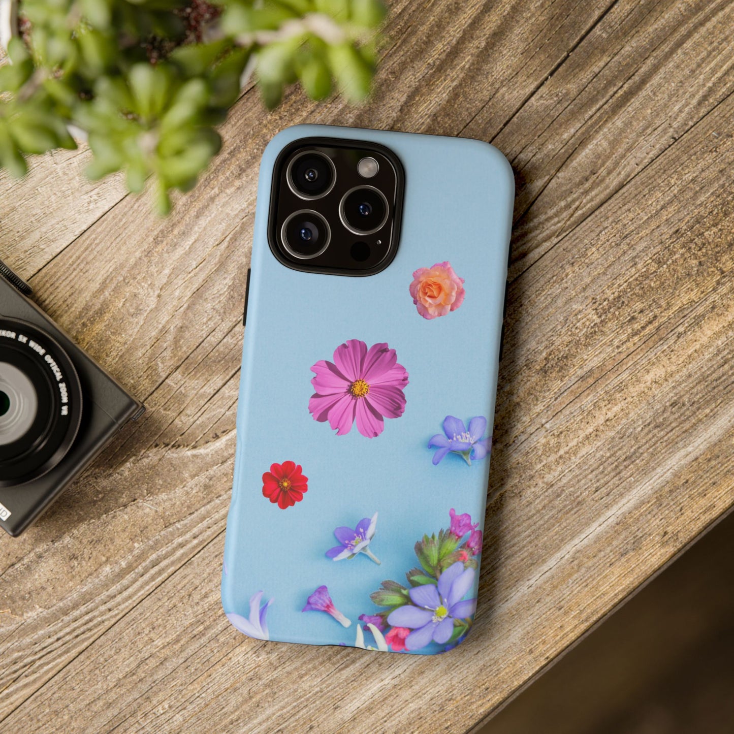 Tough Phone Case - Colorful Flower Design for Spring & Summer