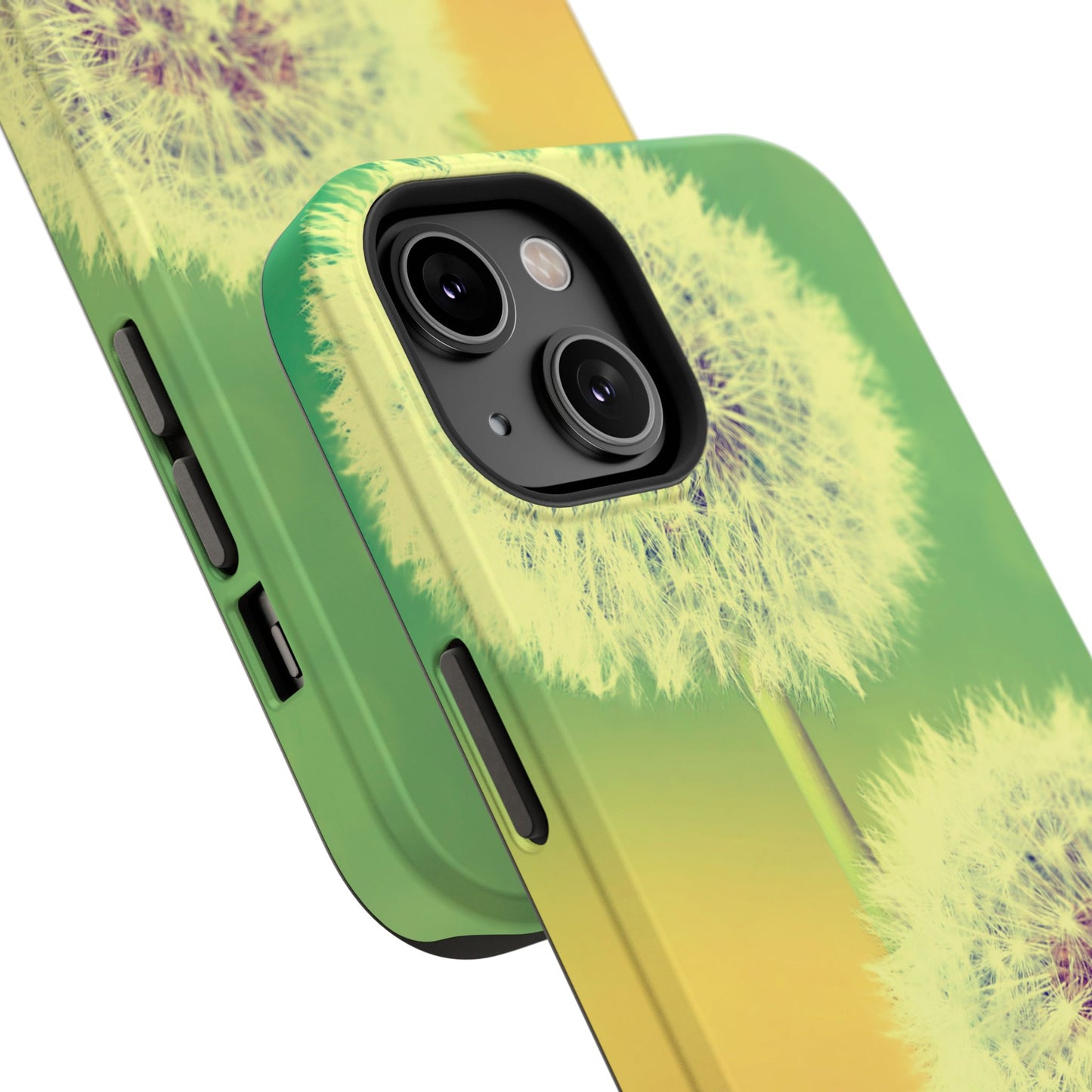 Impact-Resistant Phone Case - Whimsical Dandelion