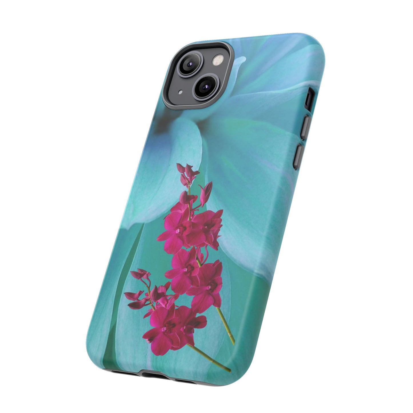 Tough Phone Case - Elegant Orchid Design