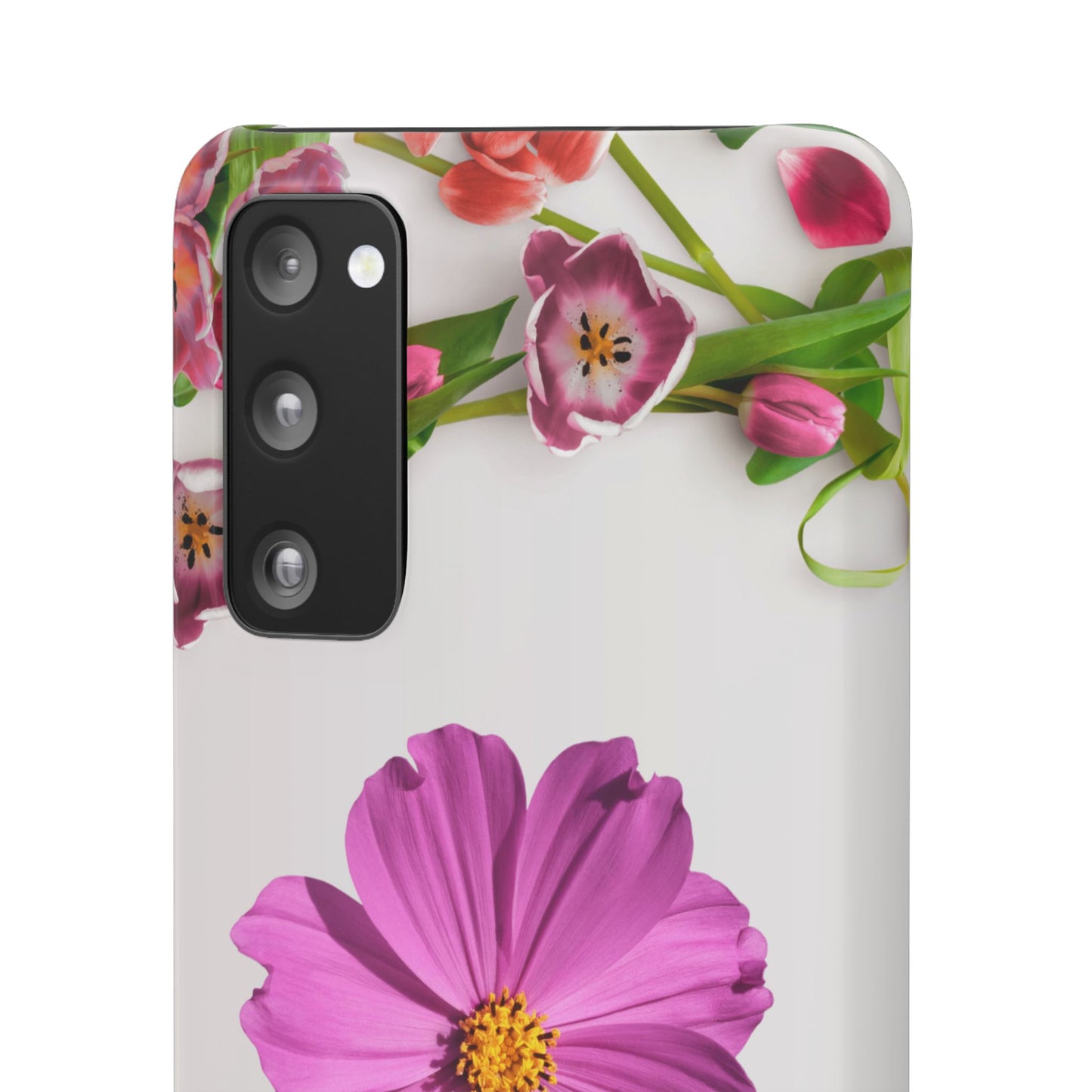 Snap Case- Elegant Flower Design