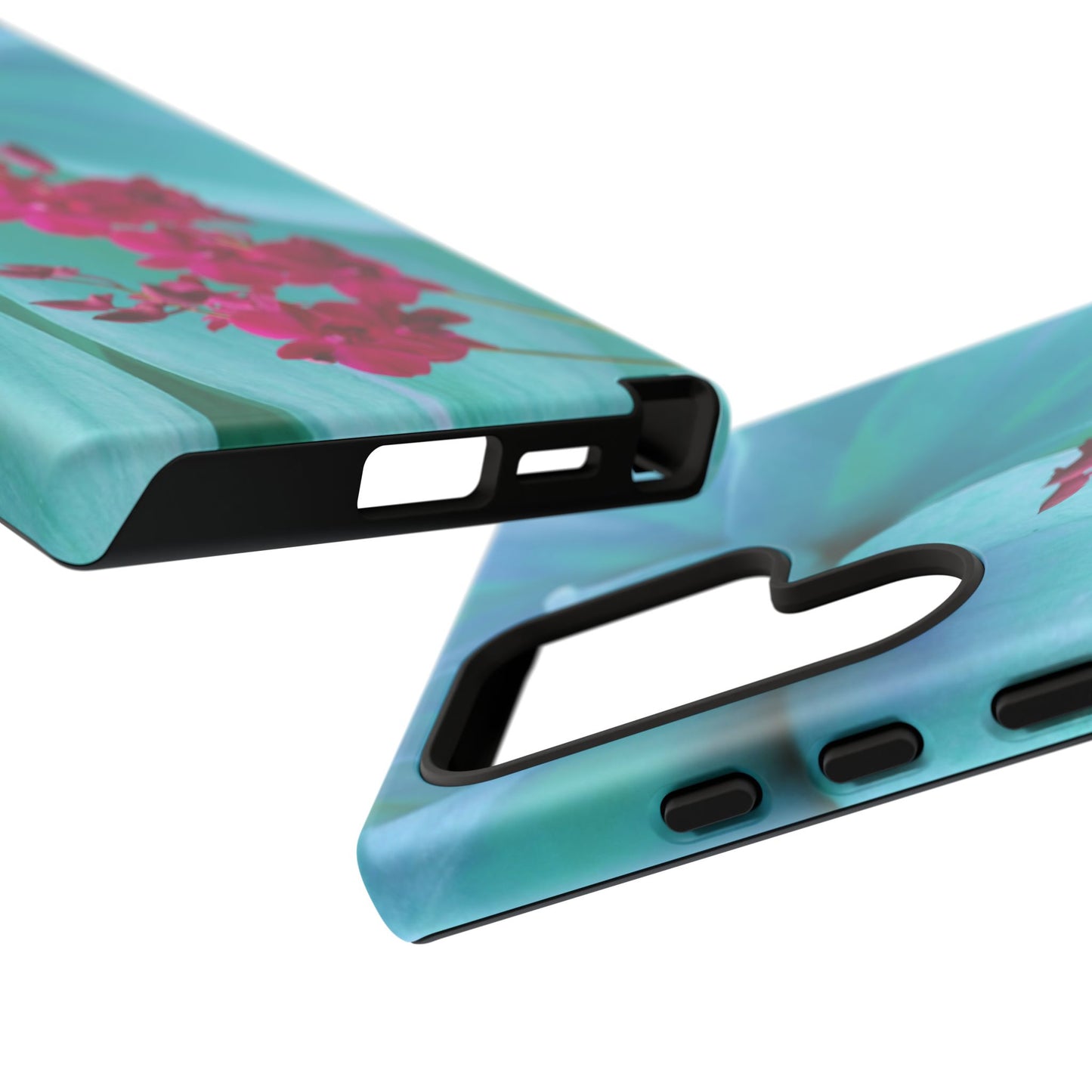 Tough Phone Case - Elegant Orchid Design