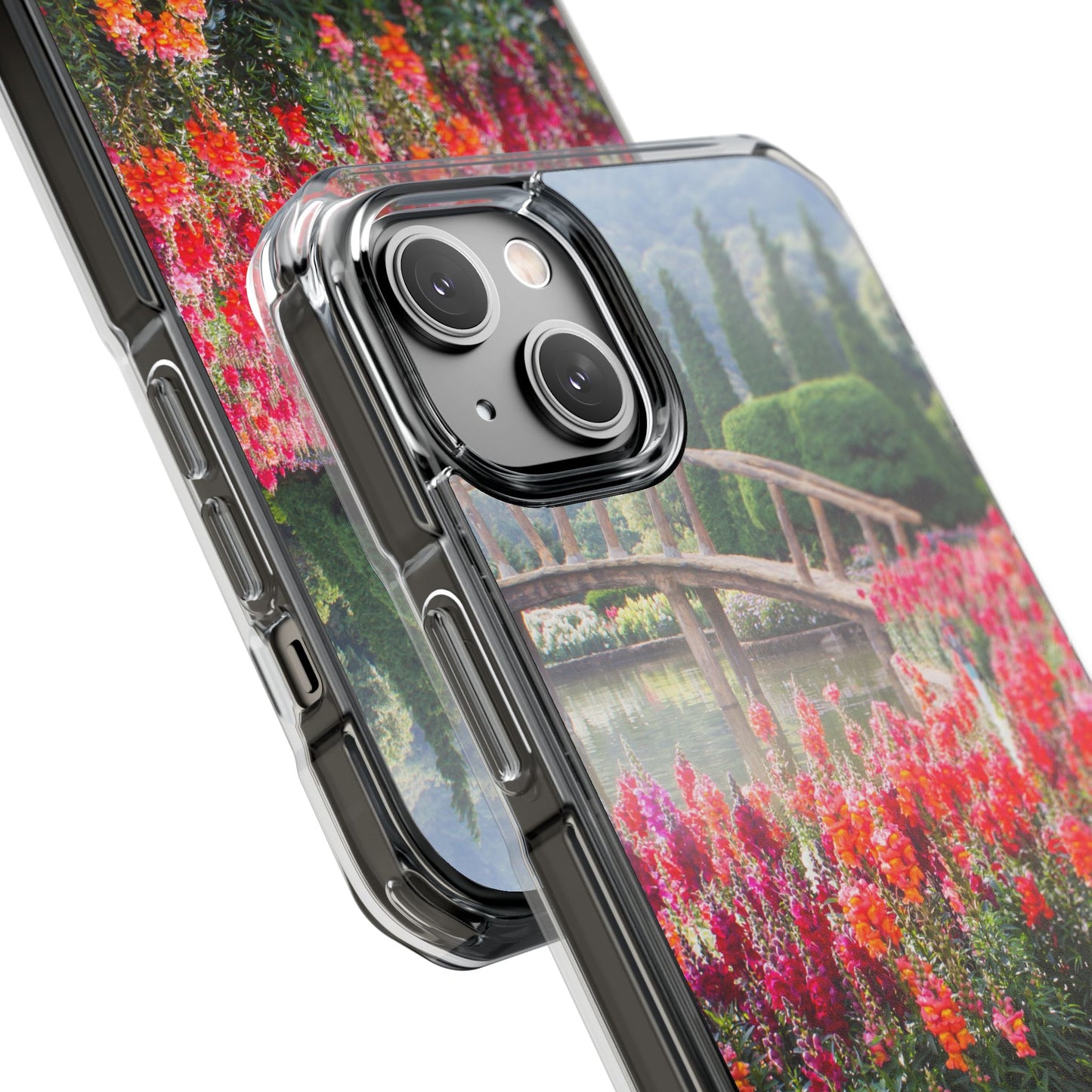 Magnetic Clear Impact Case - Nature-Inspired Phone Protection