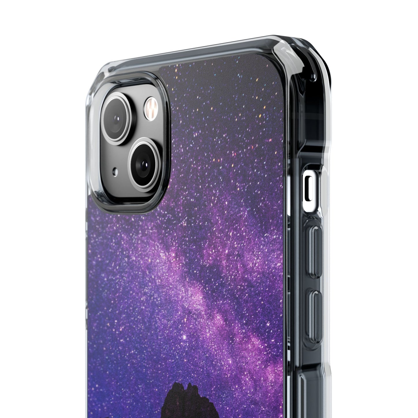 Magnetic Clear Impact Case- Stunning Starry Design