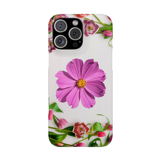 Snap Case- Elegant Flower Design