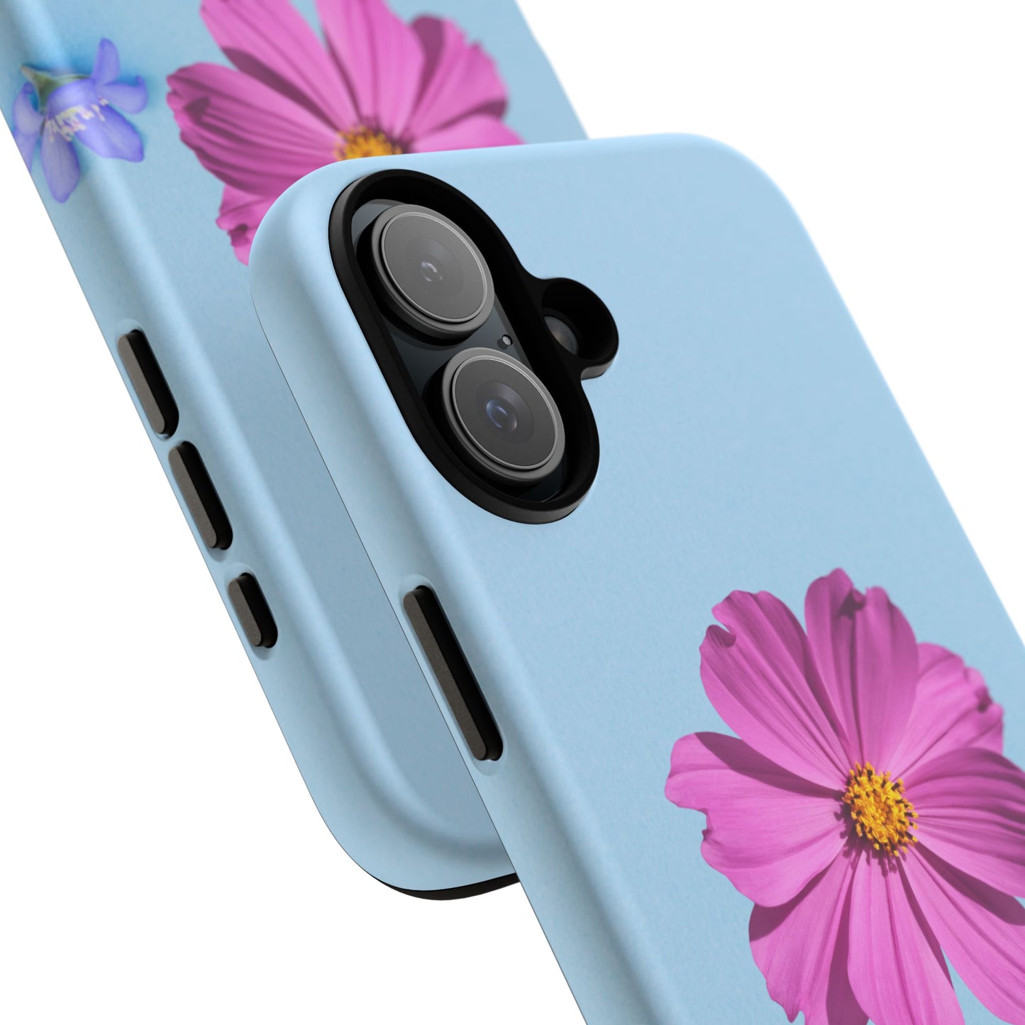 Tough Phone Case - Durable Protection with Vibrant Flower Design