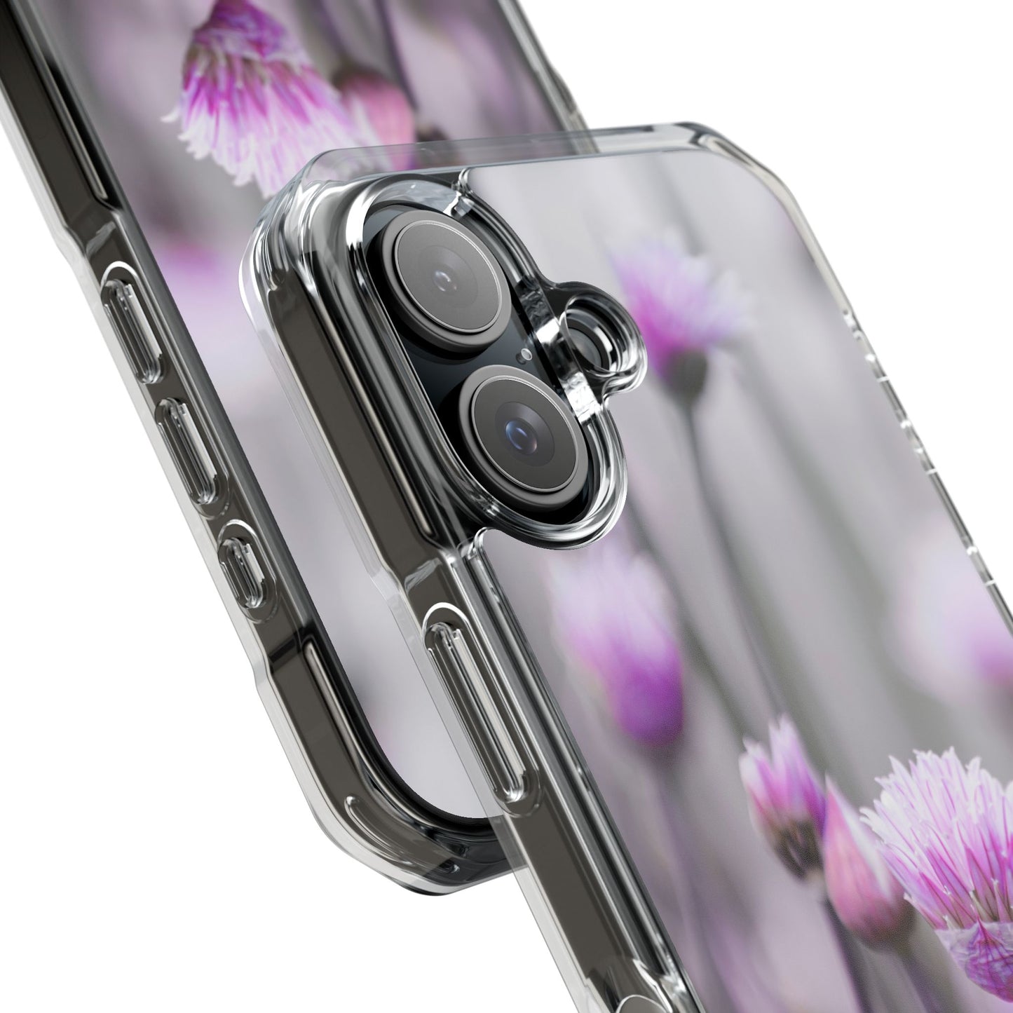 Magnetic Clear Impact Case - Protective Phone Case with Nature Design